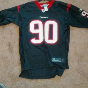 Texans onfield Reebok Williams jersey